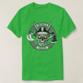 Valhalla roept schedel en as t-shirt (Design voorkant)