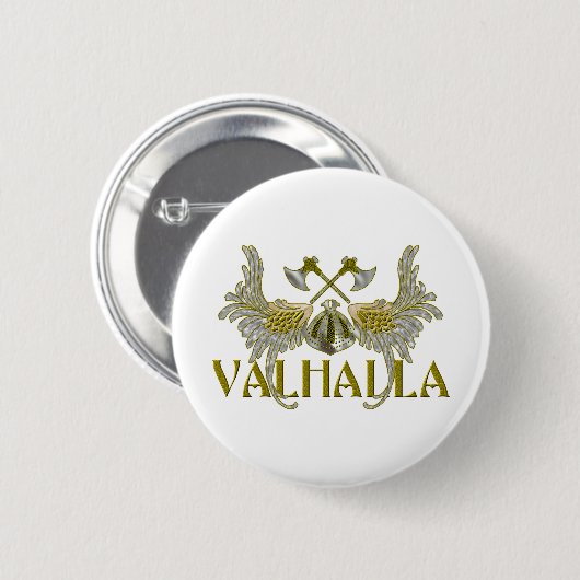 Valhalla Ronde Button 5,7 Cm (Voorkant /achterkant)