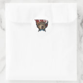 Valhalla Ronde Sticker (Tas)