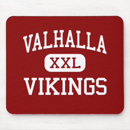 Valhalla - Vikings - Middle - Valhalla New York Muismat (Voorkant)