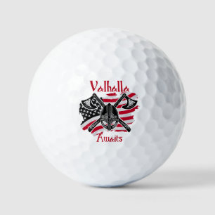 Valhalla wacht - Amerikaanse vlag Golfballen