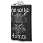 Valhalla wacht - schedel heupfles (Links)
