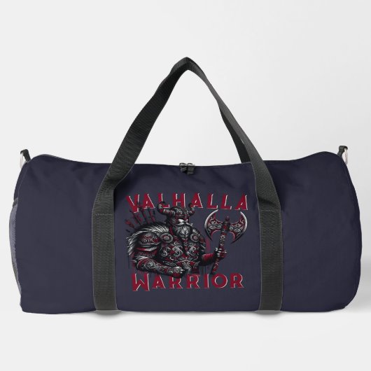Valhalla Warrior Duffle Bag Plunjezak (Achterkant)