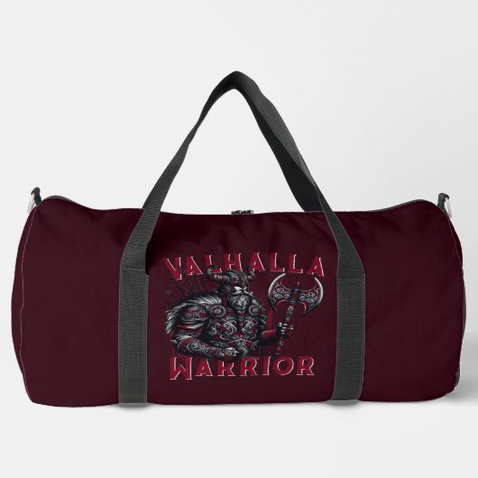 Valhalla Warrior Duffle Bag Plunjezak (Voorkant)