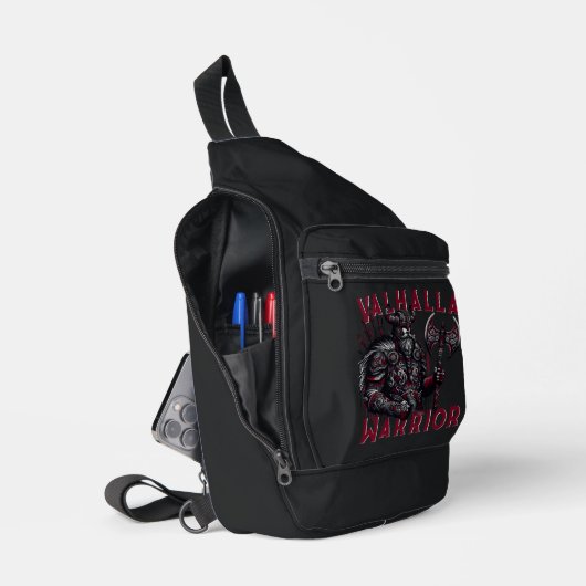 Valhalla Warrior Schoudertas Sling Bag (Open)