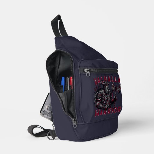 Valhalla Warrior Schoudertas Sling Bag (Open)