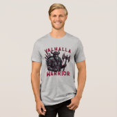 Valhalla Warrior Tri-Blend Shirt (Voorkant volledig)