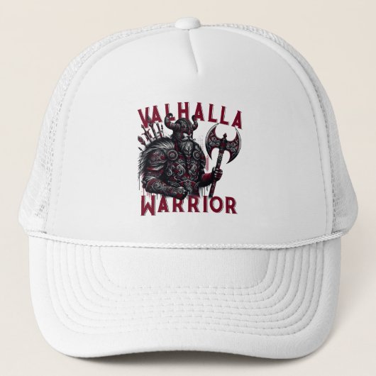Valhalla Warrior Trucker Pet (Voorkant)
