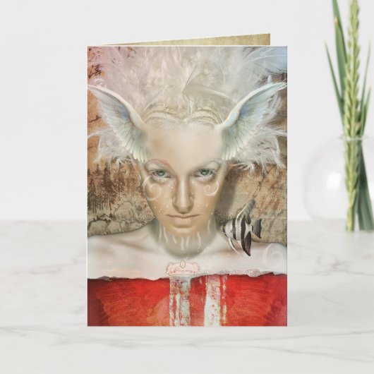 valhalla-wenskaart kaart (Voorkant)