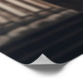 Valiant Zilver Gedetailleerde Tempelier Ridder His Poster (Hoek)