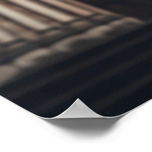 Valiant Zilver Gedetailleerde Tempelier Ridder His Poster (Hoek)