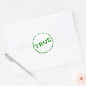 Validatiepictogram - TRUE - Sticker (Envelop)