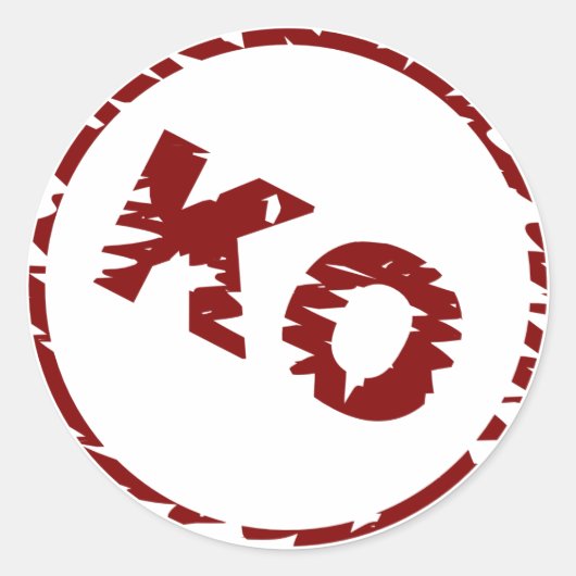 Valideringspictogram - KO - Sticker (Voorkant)