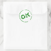 Valideringspictogram - OK - Sticker (Tas)