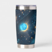 Valis Enigma Geïsoleerde Drinkbeker (Achterkant)