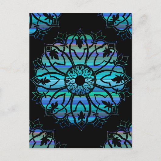 Valium Pane Midnight Briefkaart (Voorkant)