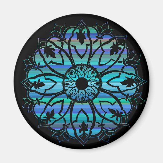 Valium Pane Midnight Magnet (Voorkant)