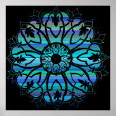 Valium Pane Midnight Print (Voorkant)