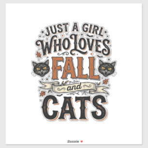 Valk Cat Liefhebber Vintage Halloween T-shirt Ontw Sticker