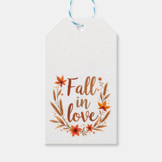 Valk in liefde trouwcadeautas tag cadeaulabel