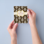 Valk in Love chocoladereepapier Flyer (Hand)