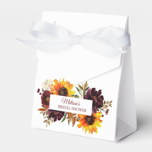 Valk in Love Tent Favor Box Bedankdoosjes (Voorkant Zijde)