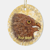 valk keramisch ornament (Links)