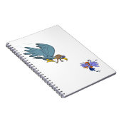 Valk met bril notitieboek (Rechterzijde)