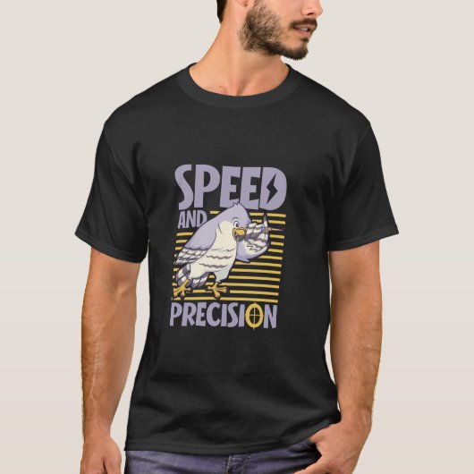 Valk met Dartpijl T-shirt (Voorkant)
