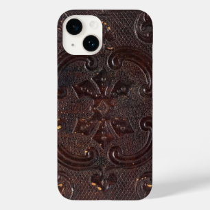 Valk Oud Leren Boek Case-Mate iPhone 14 Hoesje