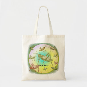 Valk sprinkhaan tote bag