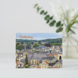 Valkenburg middeleeuwse stad in Nederland Feestdagenkaart
