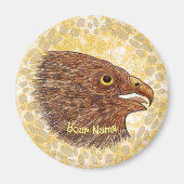 Valkenmagneet Magneet (Voorkant)