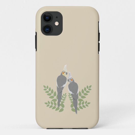 Valkenparkiet Koppel Case-Mate iPhone Case (Achterkant)
