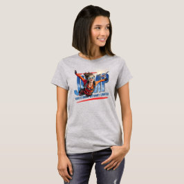 Valkenschermspringen-Voel vrijheid boven de wolken T-shirt