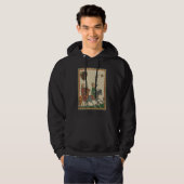Valkerij, 14e-eeuwse Codex Manesse Hoodie (Voorkant volledig)