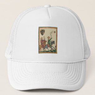 Valkerij, 14e-eeuwse Codex Manesse Trucker Pet