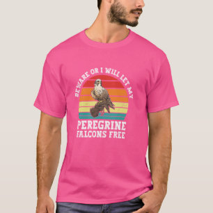 Valkerij Lover Vogelaar Kijken Peregrine Falc T-shirt