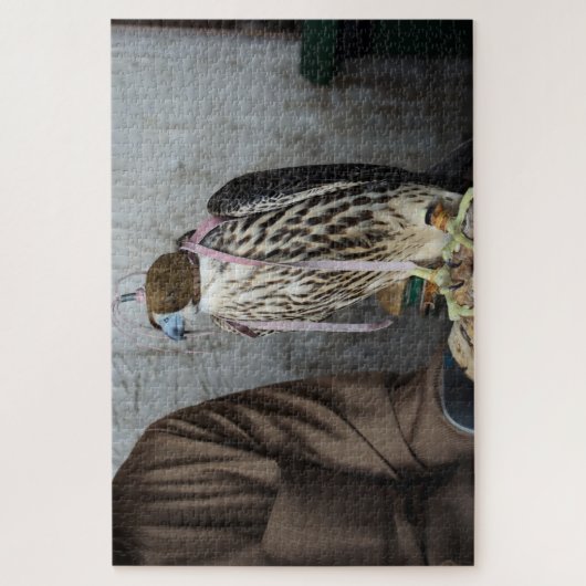 valkervalk legpuzzel (Verticaal)