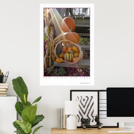 valkleuren en licht poster (Thuiskantoor)