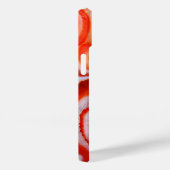 Valkleurige bloed-oranje agaat. Case-Mate iPhone case (Achterkant / Rechts)