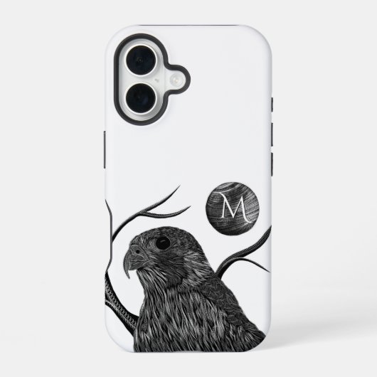 Valkmaan Monogram iPhone 16 Hoesje (Achterkant)