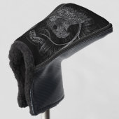 Valkmaanvolle Maan Golfheadcover (3/4 voorkant)