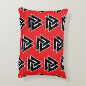 Valknut Accent Kussen (Achterkant (Verticaal))