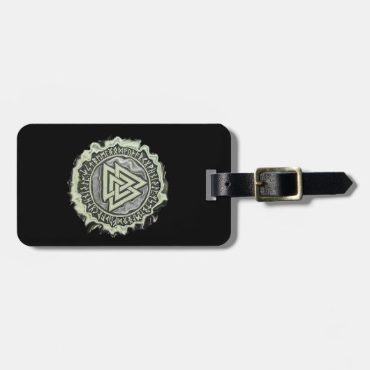 Valknut Bagagelabel (Voorkant horizontaal)