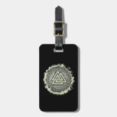 Valknut Bagagelabel (Voorkant verticaal)