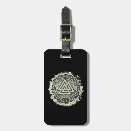 Valknut Bagagelabel (Voorkant verticaal)