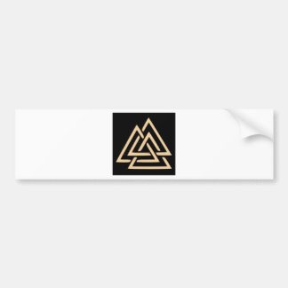Valknut Bumpersticker