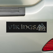 Valknut Bumpersticker (Op auto)