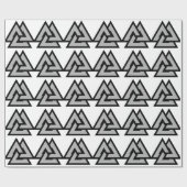 Valknut Cadeaupapier (Vlak)